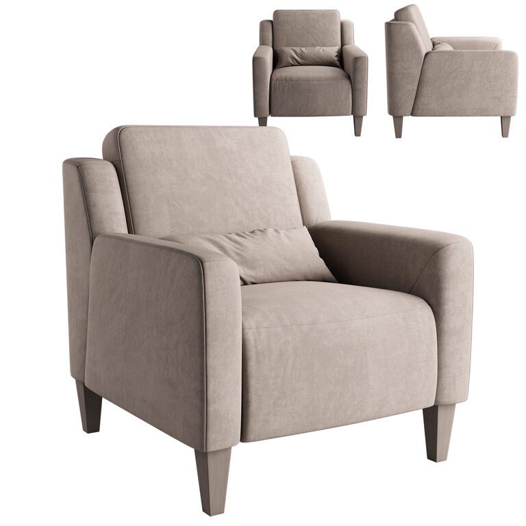 Cabo Armchair (111909), 3d model 1