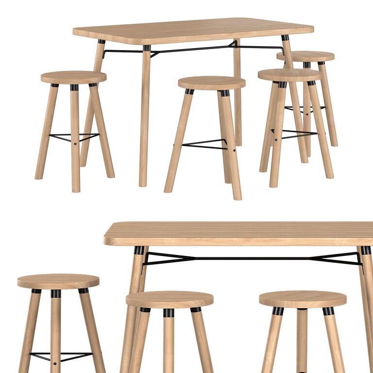 Partridge Rectangle Table  (112815), 3d model 1