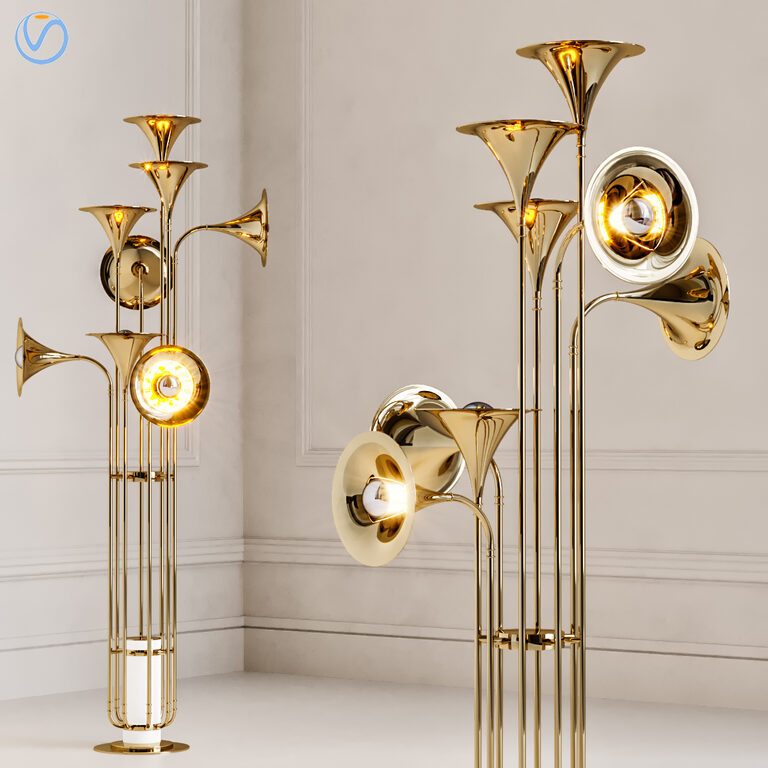 Delightfull Floor Lamp (112995) 3D model - Download 3D model ...