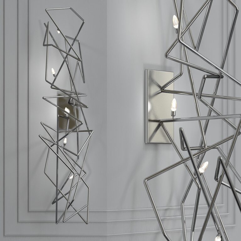 Terzani Etoile Sconce (113476) 3D model - Download 3D model Terzani ...