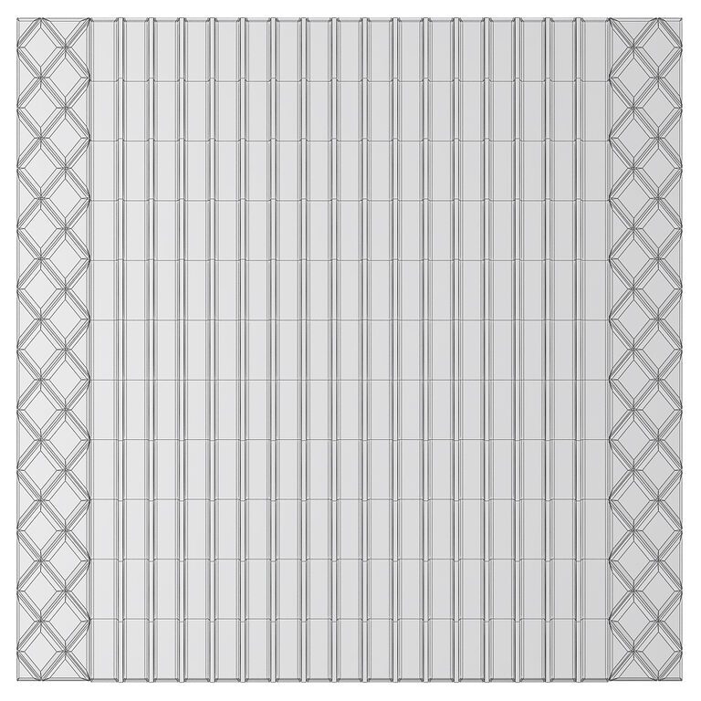 Wall Panel № 147 (114105) 3D model - Download 3D model Wall Panel № 147 ...