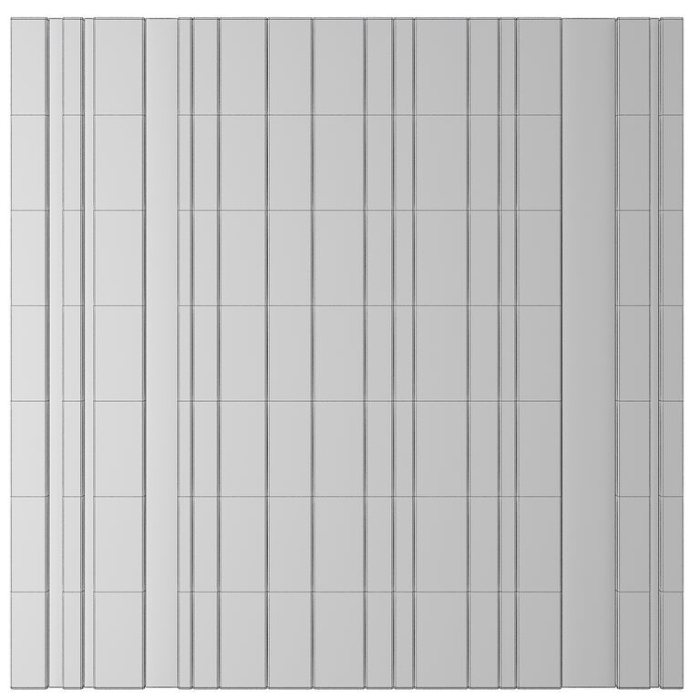 Wall Panel №74 (109641) 3D model - Download 3D model Wall Panel №74 ...