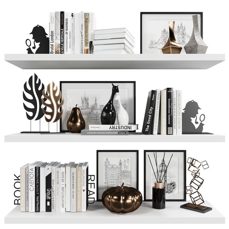 Decorative Set 3 (109842), 3d model 1