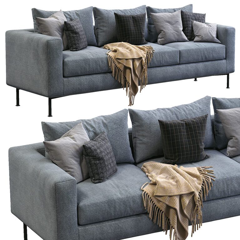 Livingdivani Sofa Box (109661), 3d model 1