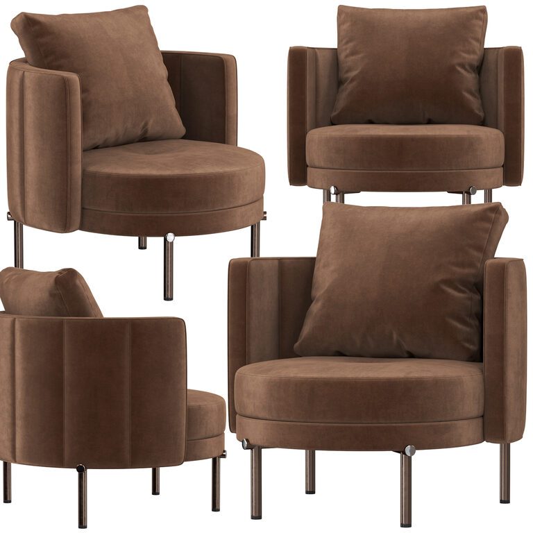 Torii Armchair (112009), 3d model 1