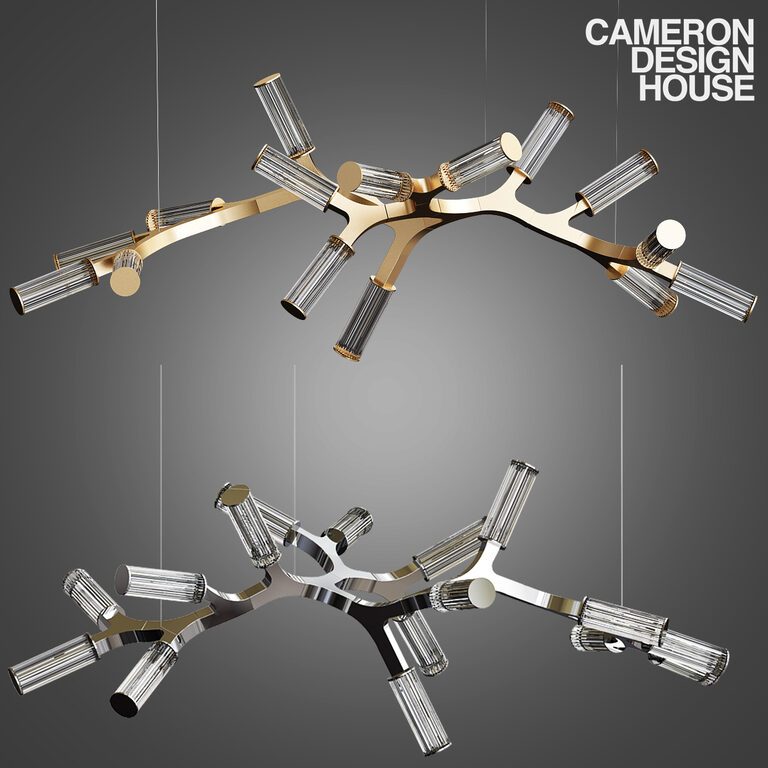 Cameron Design House HAARA chandelier (110105) 3D model - Download 3D ...