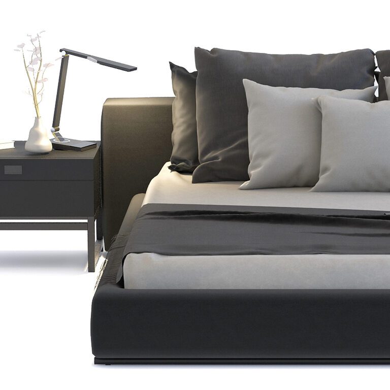 Groundpiece Flexform Bed (100991) 3D model - Download 3D model ...