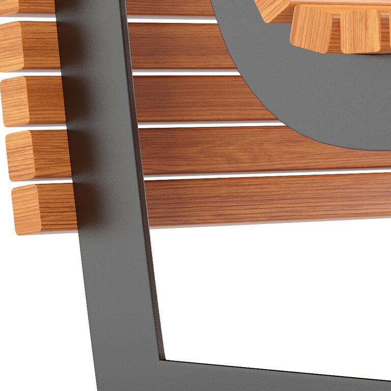 Bench New Wave (101325) 3D model - Download 3D model Bench New Wave ...