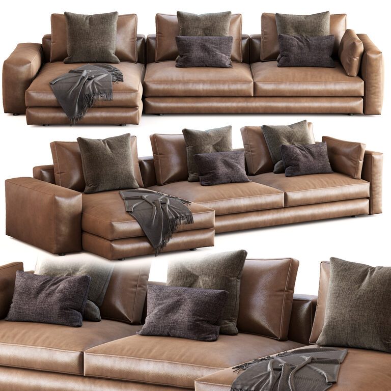 Sofa (101834), 3d model 1