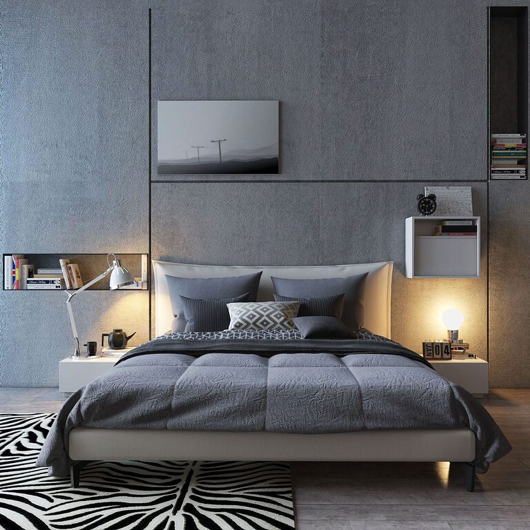 Alf Dafre Francis Bed (102125), 3d model 1