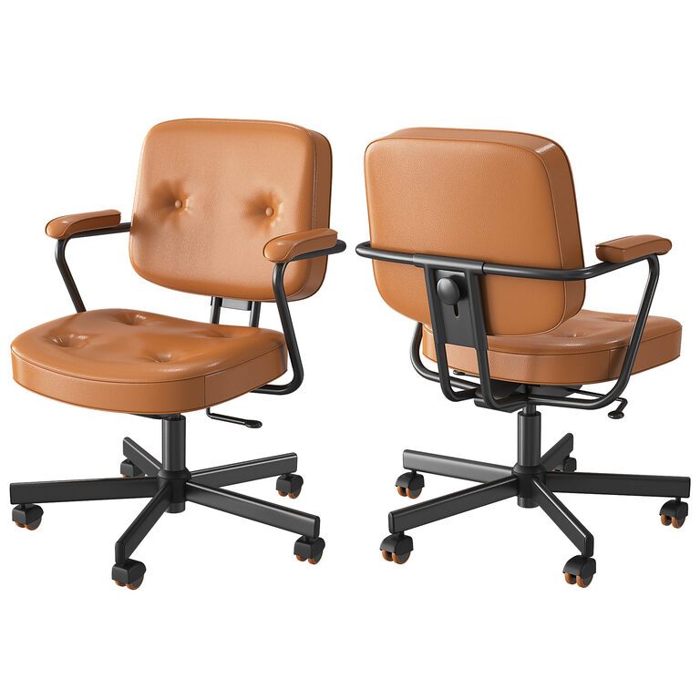 Office chair Ikea ALEFJÄLL (102166) 3D model - Download 3D model