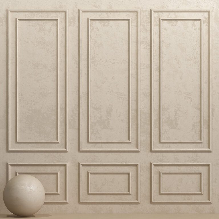 Decorative Plaster with Molding 2 (102472), 3d model 1