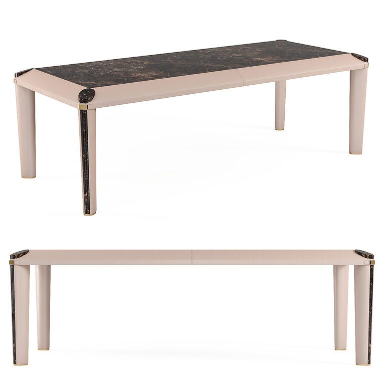 Turri Eclipse Rectangular Table 2 (103830) 3D model - Download 3D model ...
