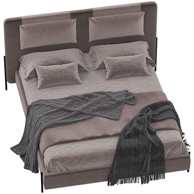 Ditre Italia Alar Bed (105674) 3D model - Download 3D model Ditre ...