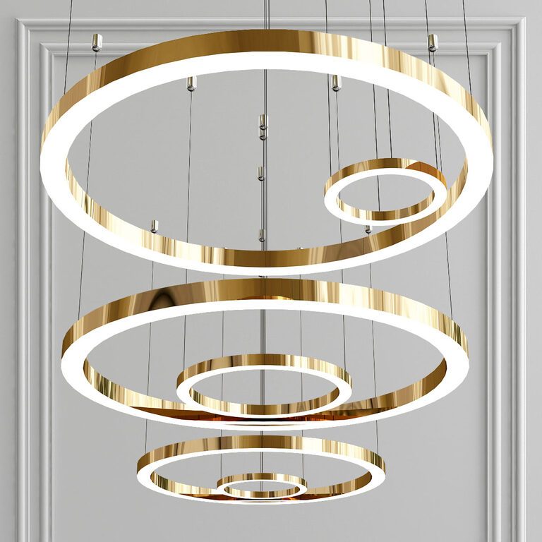 Light ring Chandelier (106114), 3d model 1