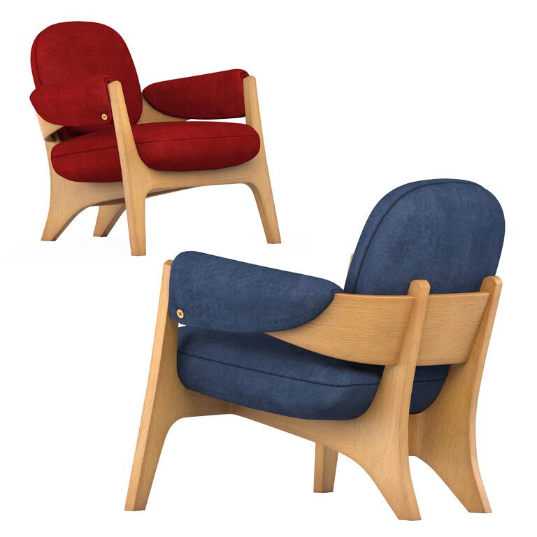 Candy armchair by jelinek (107708), 3d model 1
