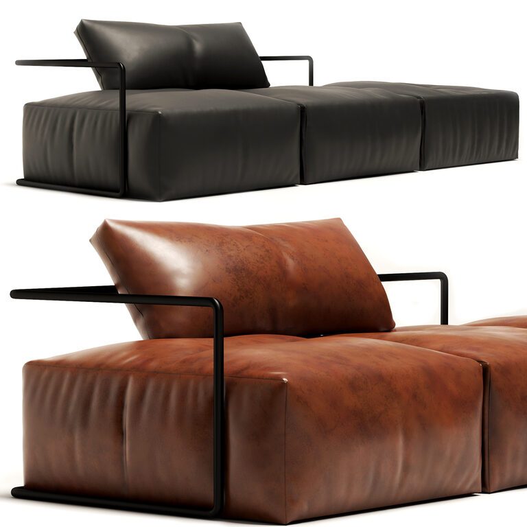 Martensen Day Bed (107966), 3d model 1