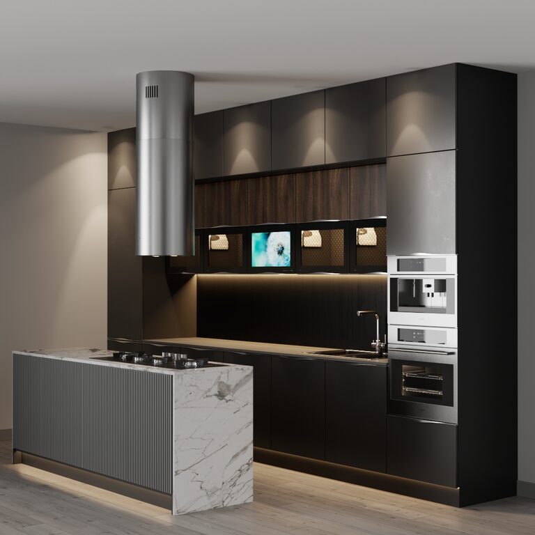 Kitchen modern 19 (108111), 3d model 1