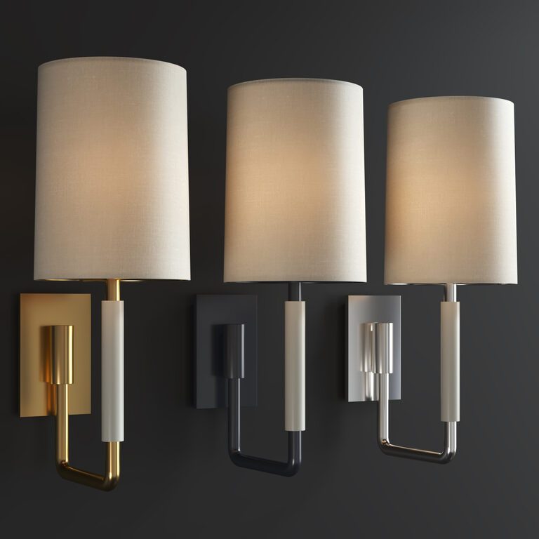 Clout sconce (108136), 3d model 1