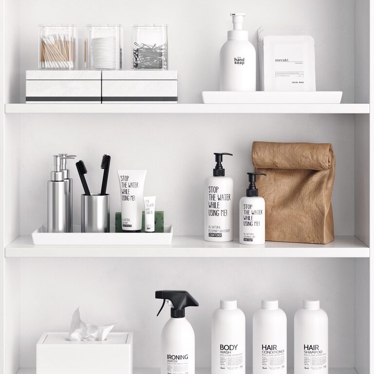 Curated visual reference: Gallery Detail: Nordic Shelving With Bathroom Accessories 108428 3D Model
