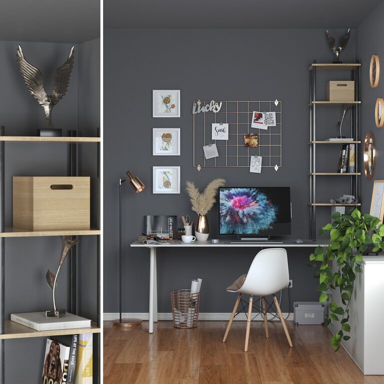 Office Set 01 (108797), 3d model 1