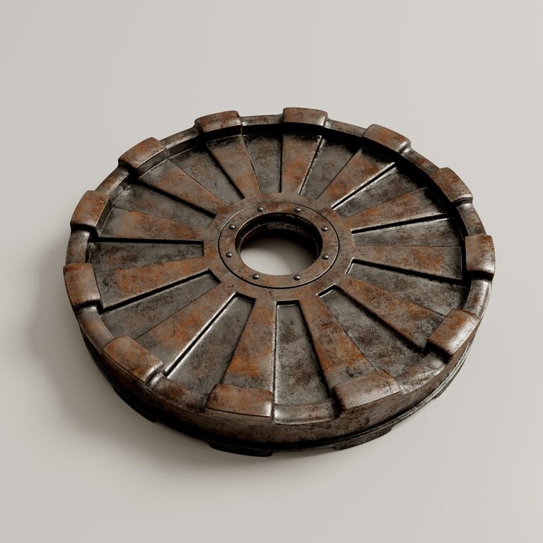 Rust Wheel Design 2 models wheels rust (108799) 3D model - Download 3D model 2 models ...