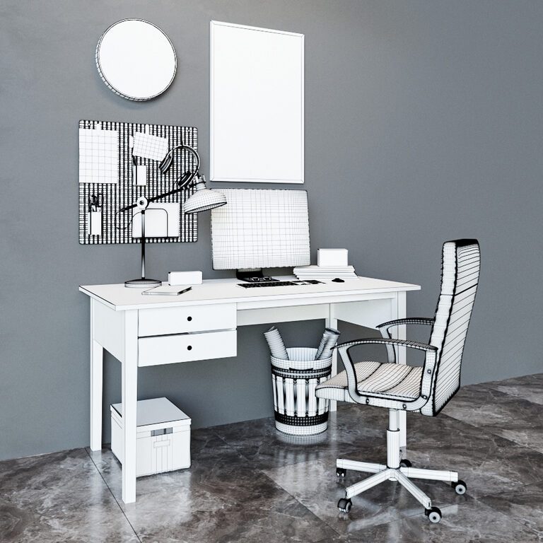 IKEA　デスク　ARKELSTORP 700-acrylic-1400-26-arkelstorp