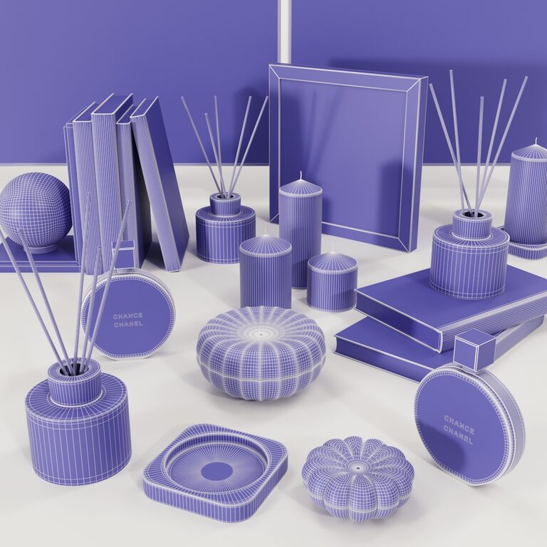 Decorative set 1 (108930) 3D model - Download 3D model Decorative set 1 ...