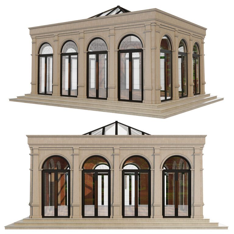 Winter Garden (116108), 3d model 1