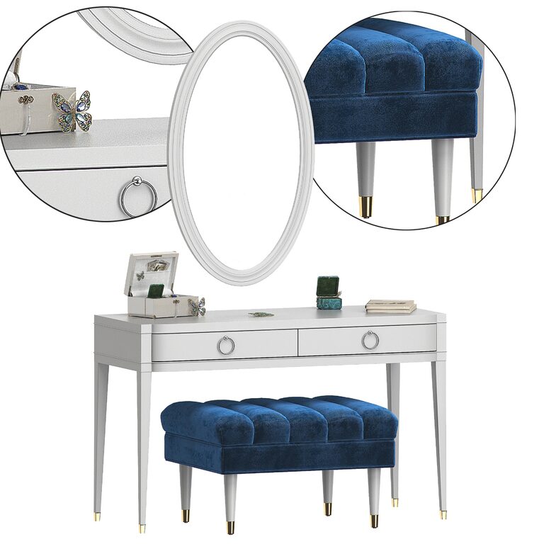 DRESSING TABLE SET 2 (116320), 3d model 1
