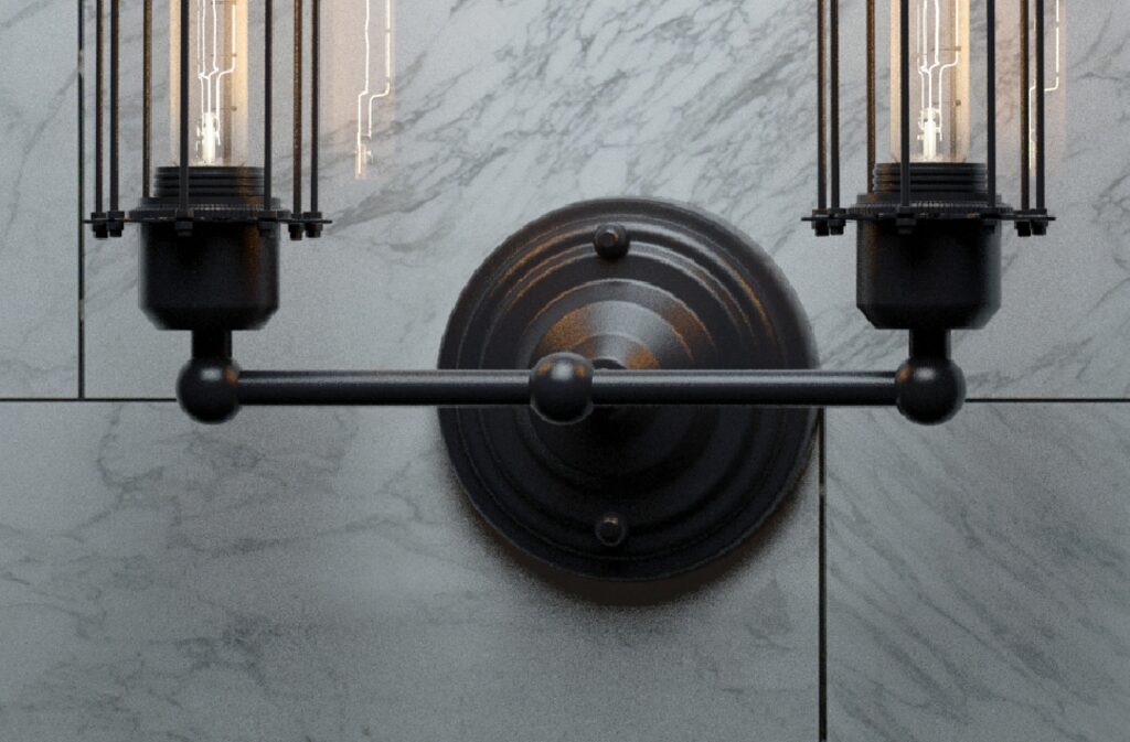 View of Loft Design Sconce (116609) 3D model - Download 3D model Loft Design ...