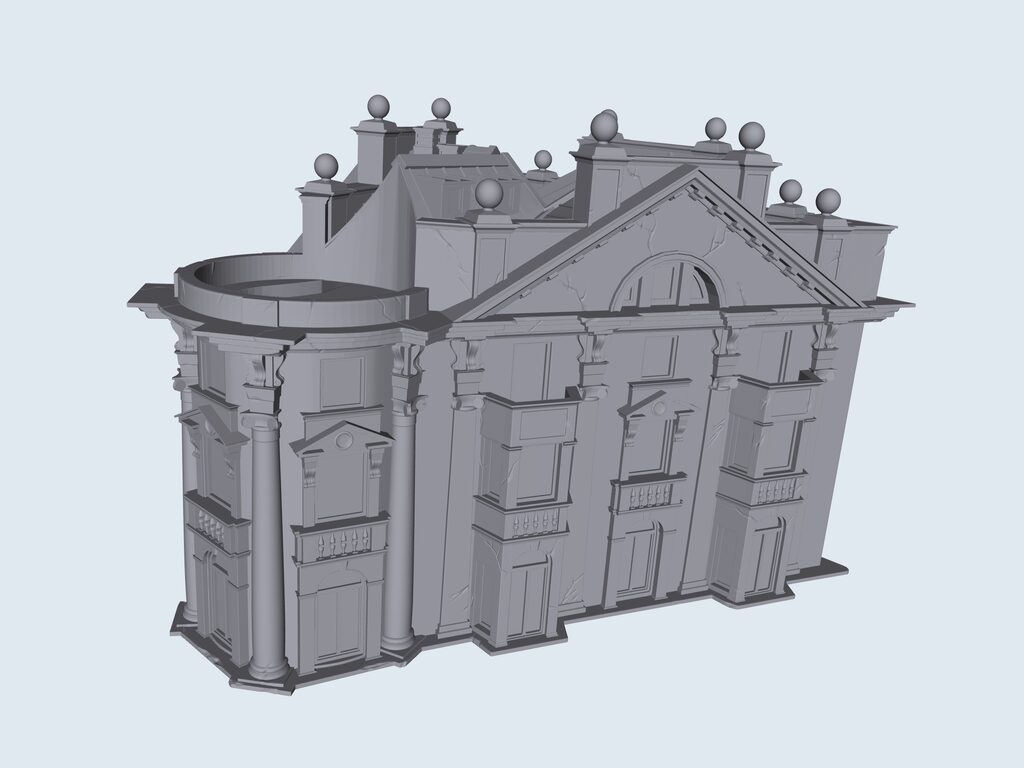Castle for 3D printing (116786) 3D model - Download 3D model Castle for ...
