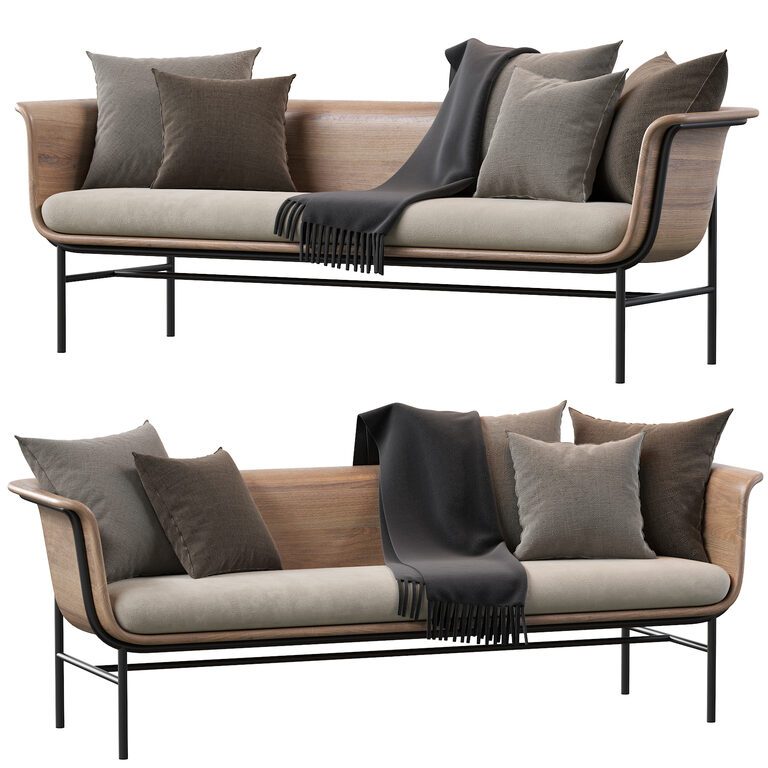 Диван Wicked Lounge charcoal Vincent Sheppard (116891), 3д модель 1