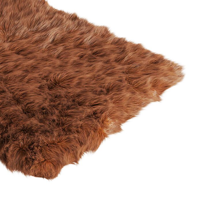 Small Fur Rug Rectangle Small Rectangular Fluffy Rug (117955) 3D model - Download 3D model ...