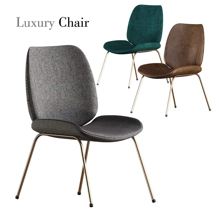 Luxury chair (119482), 3d model 1