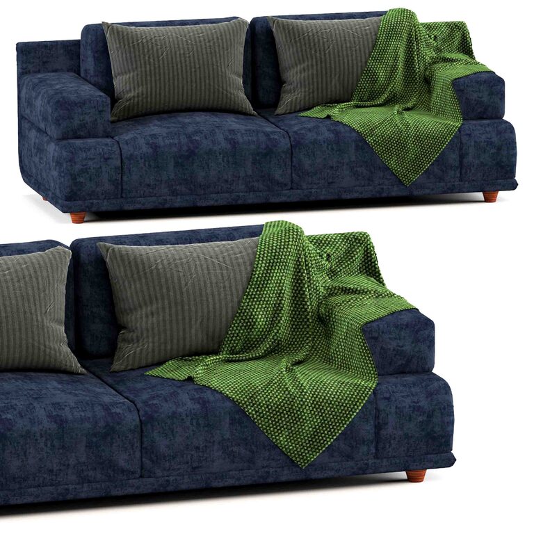 Deep Cradle Sofa (122341), 3d model 1