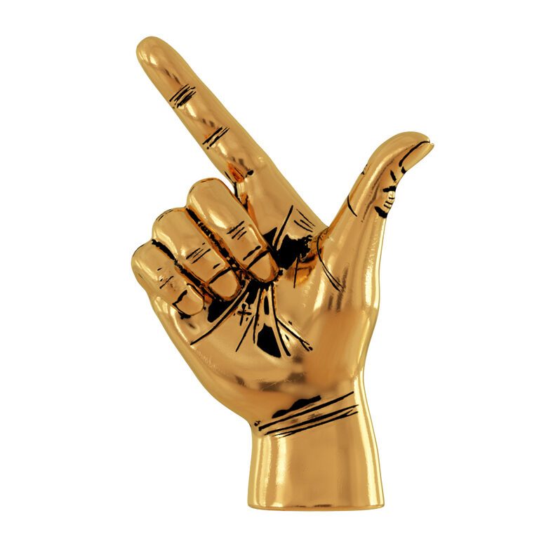 Figurine Point Hand (122418) 3D model - Download 3D model Figurine ...