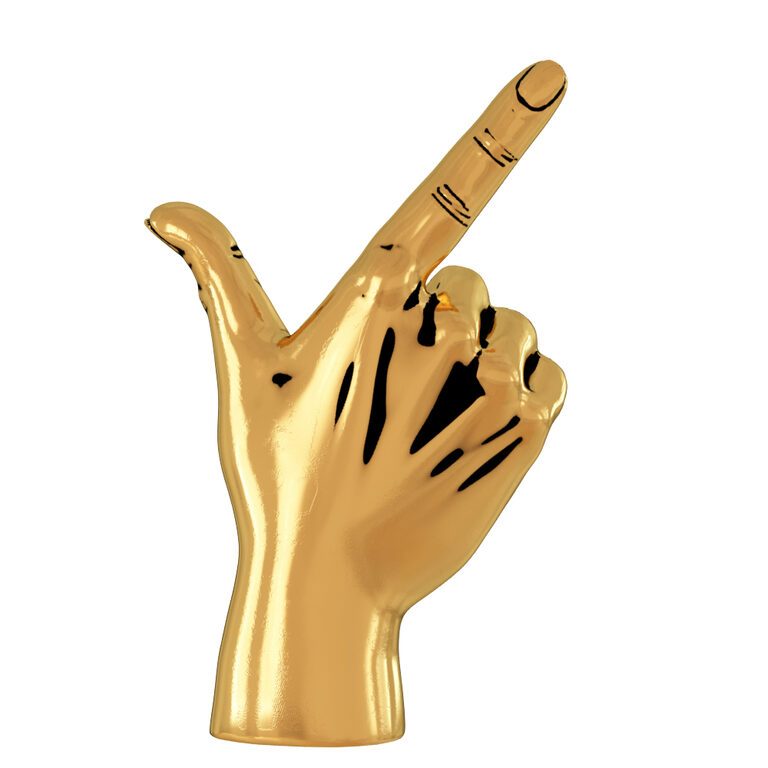 Figurine Point Hand (122418) 3D model - Download 3D model Figurine ...