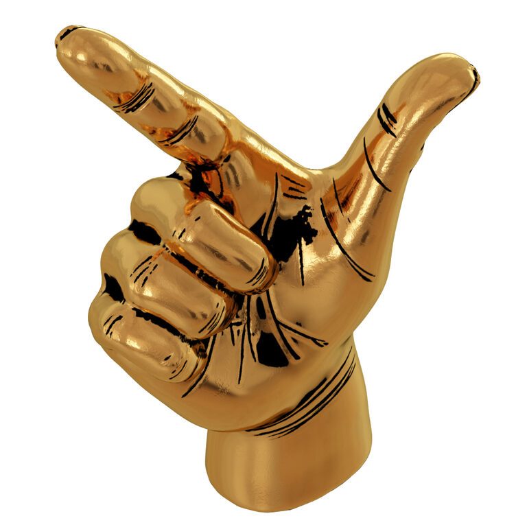 Figurine Point Hand (122418) 3D model - Download 3D model Figurine ...