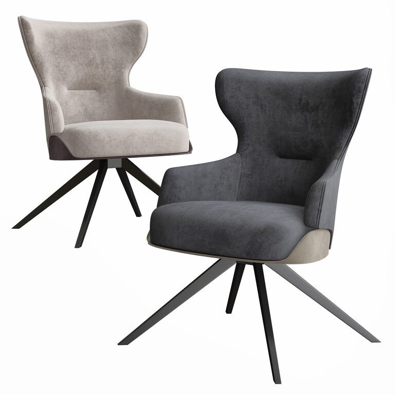 Armchair (122727), 3d model 1