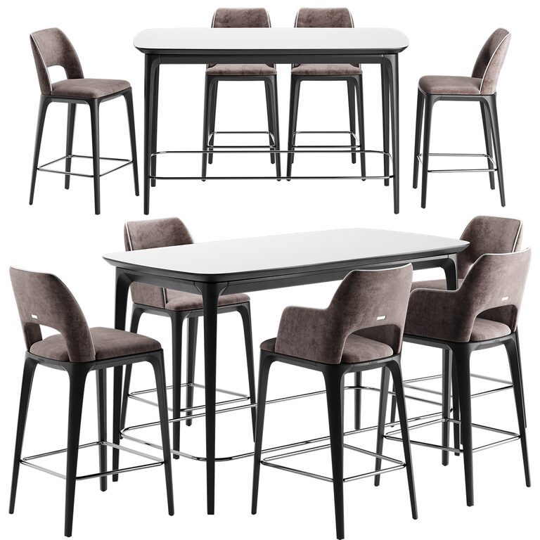 Play Furman Chair Bar Play Table B (124992), 3d model 1