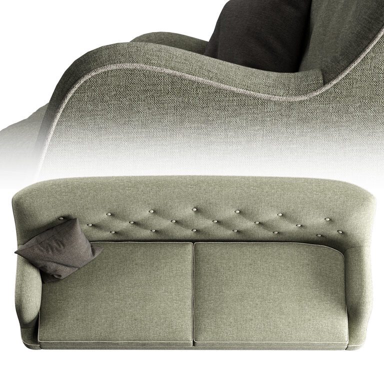 West Elm Livingston Sofa (125007) 3D model - Download 3D model West Elm ...