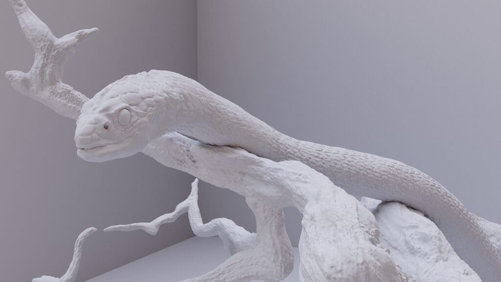 Змія (125046), 3d модель 1
