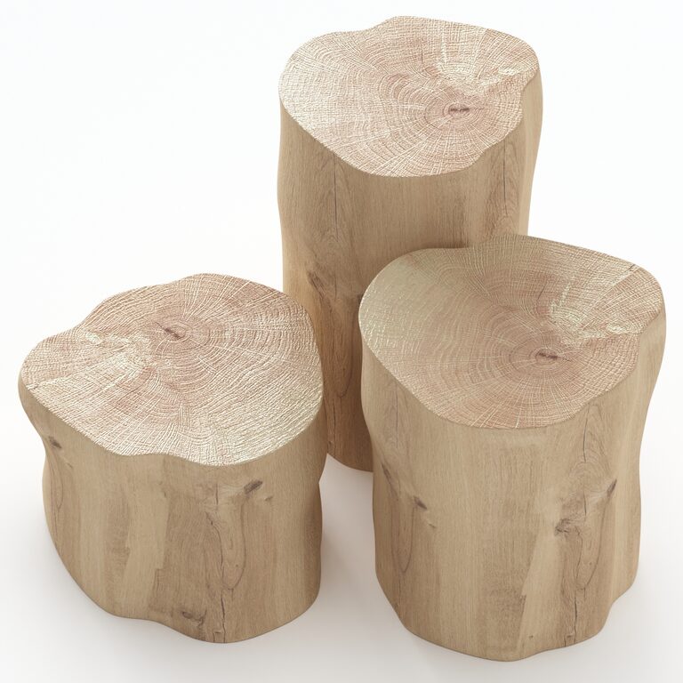 Slab coffee tables (125320) 3D model - Download 3D model Slab coffee ...