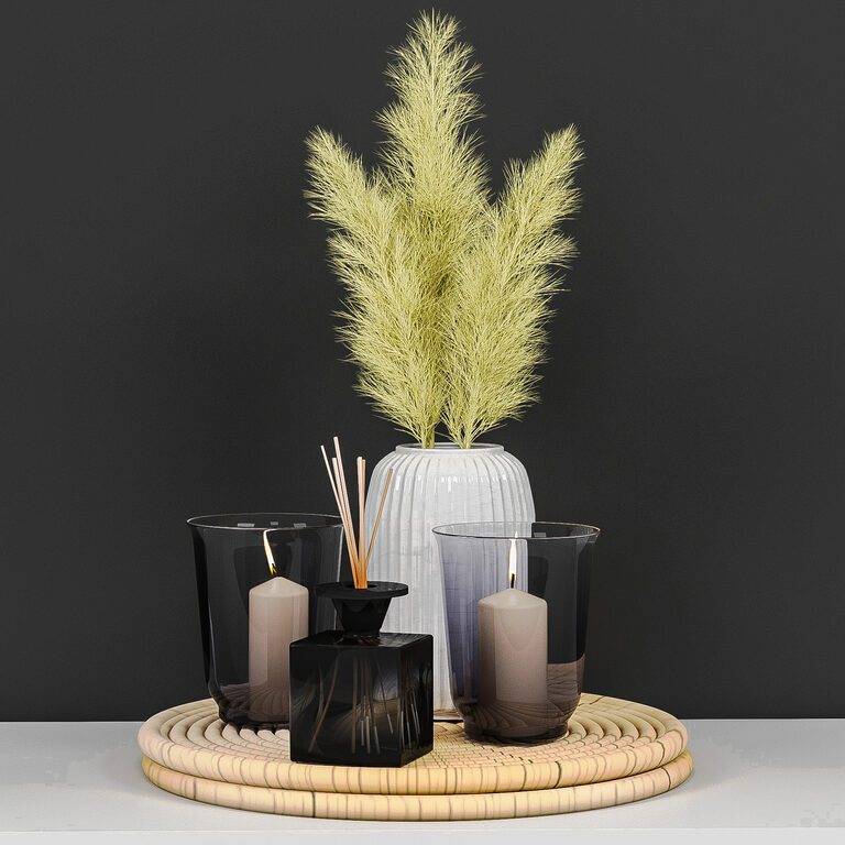 Decorative set 01 (126316) 3D model - Download 3D model Decorative set ...