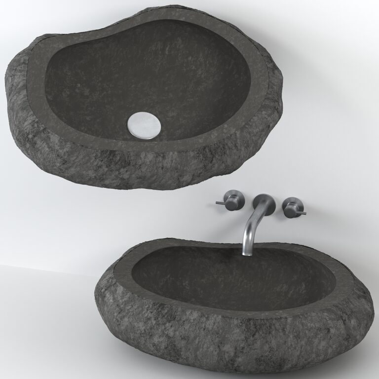 Кам'яний шайбу (126986), 3d модель 1
