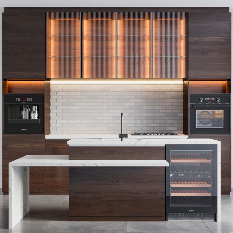 Kitchen 09 (127249), 3d model 1