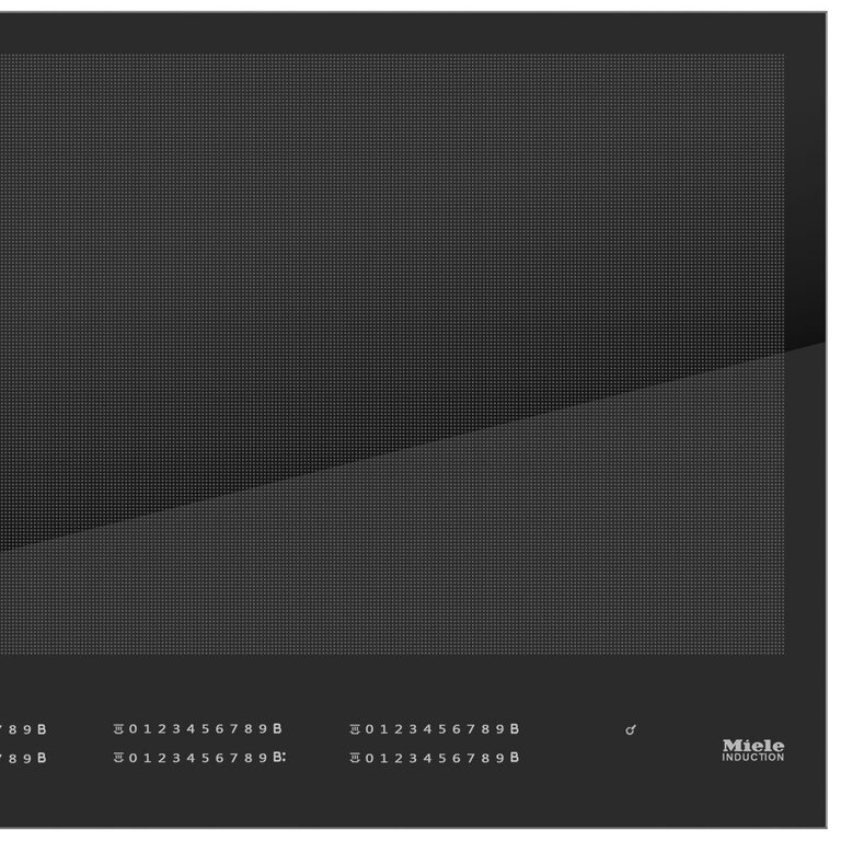 MIELE Electric induction hob KM 7878 FL 800 mm (127595) 3D model ...