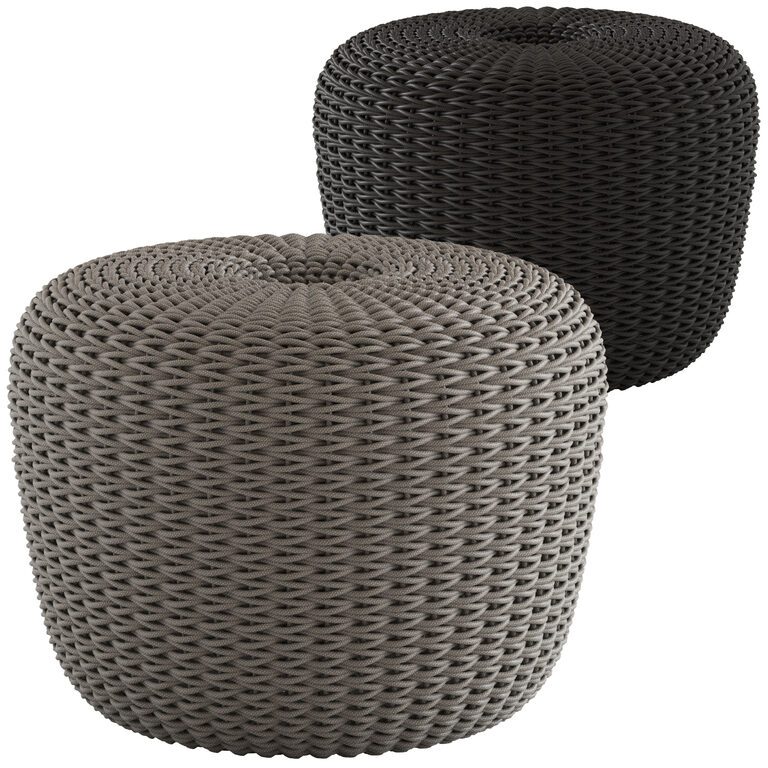 Пуф Outdoor Oliver Coco Republic  (128780), 3d модель 1