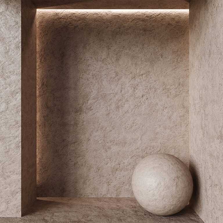 Матеріал декоративної штукатурки No69 (130999), 3d модель 1
